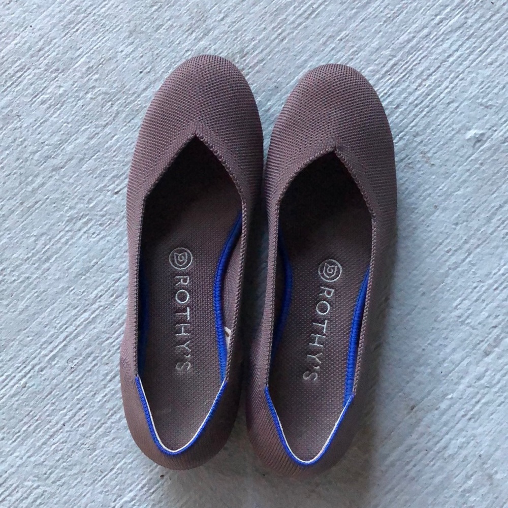 Rothy’s flats in MINK - discontinued!